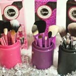 Kits pinceaux maquillage de voyage