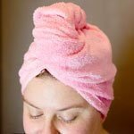 La Serviette à cheveux en Bambou