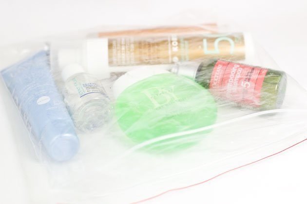 Les Cosmétiques en Avion: la réglementation