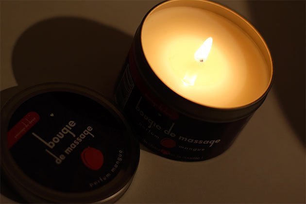Bougie de Massage