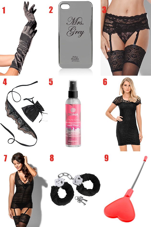 Selection Saint Valentin 50 Nuances de Grey