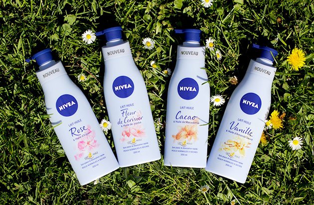 Concours Les Nouveautés Nivea La Gamme Lait Huile Juste
