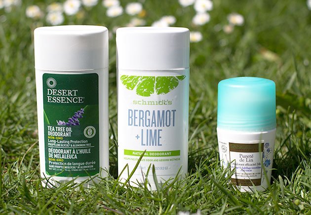 Déodorants Desert Essence, Schmidt et Sanoflore