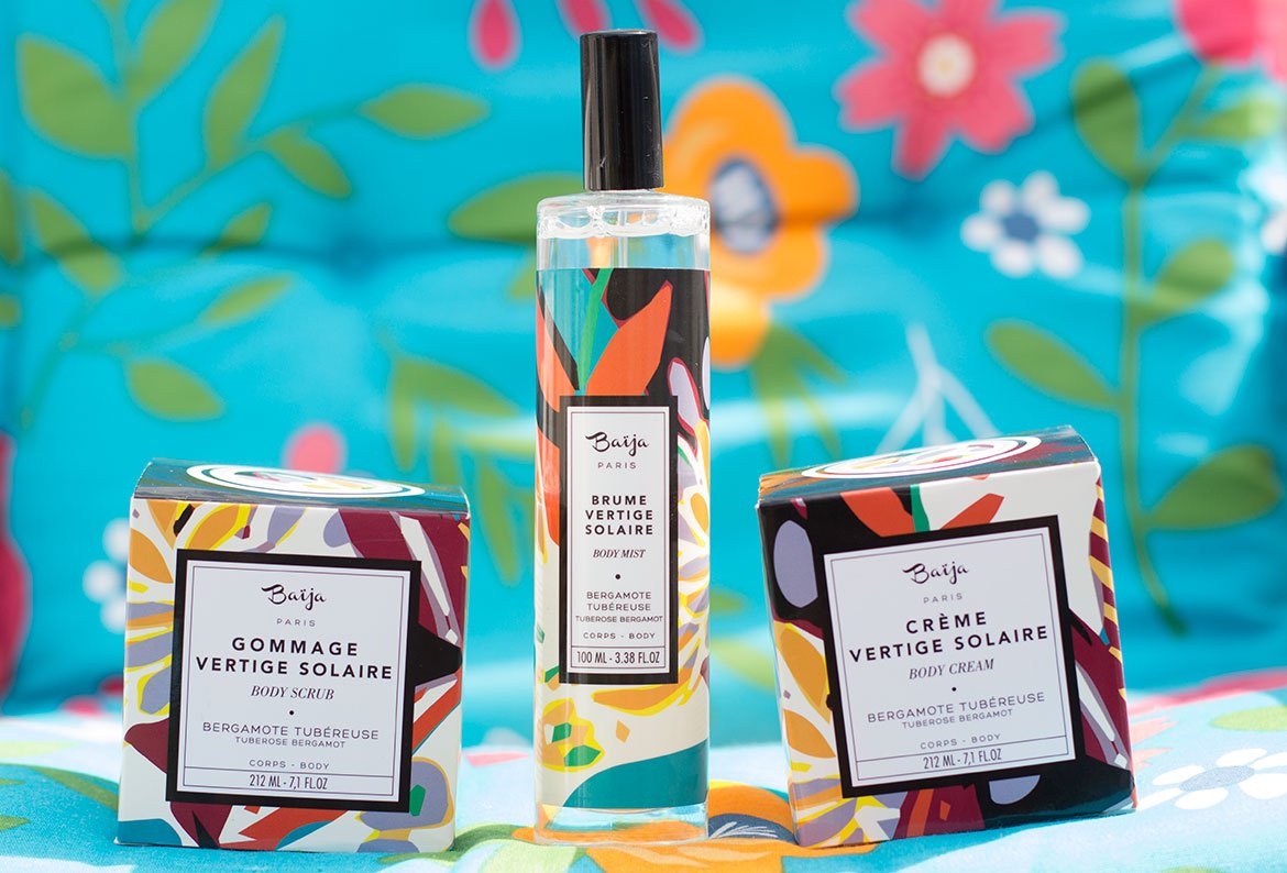 Baïja Vertige Solaire gommage parfum crème