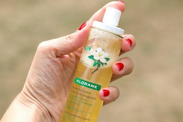 Eau de Brillance à la cire de magnolia Klorane