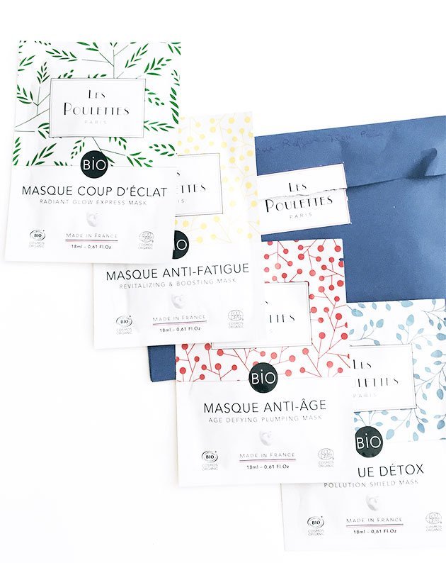 Les Poulettes Masques en Tissu Bio