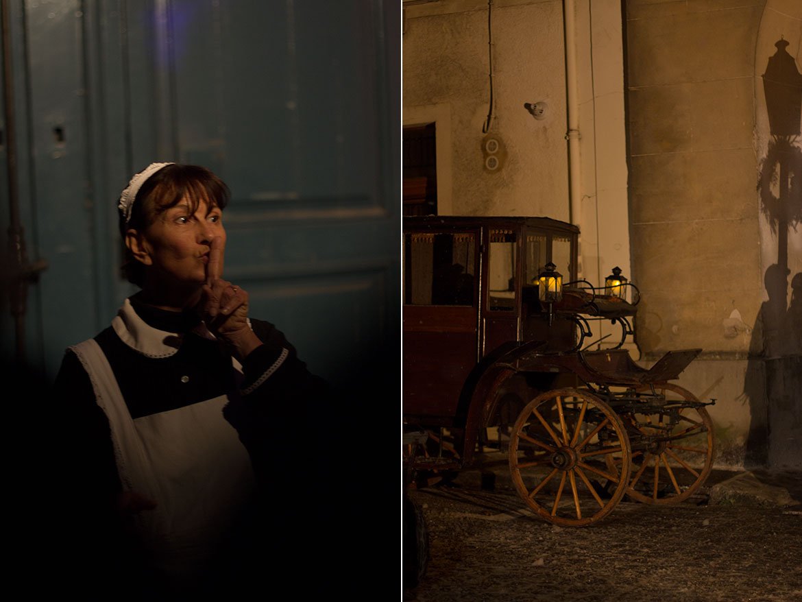 Château de Champs-sur-Marne Le Grand Réveillon servante et voiture