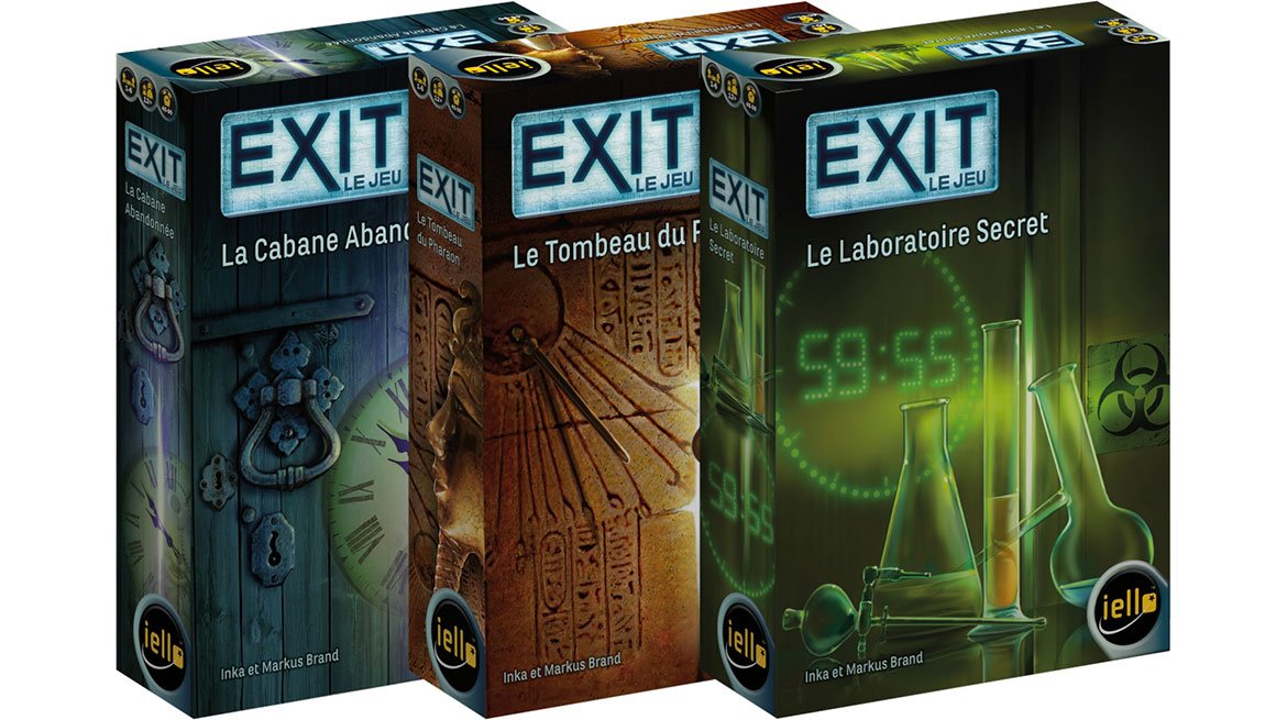 Exit jeu de société Escape Game