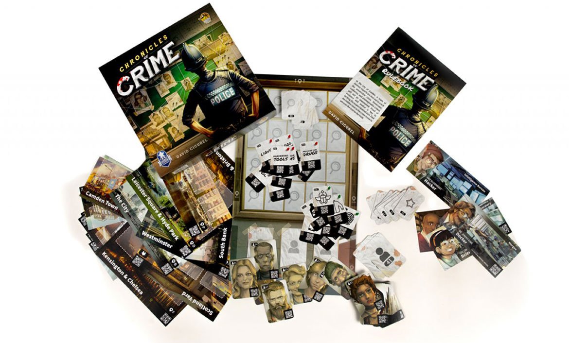 Chronicles of Crime jeu de société d'enquête