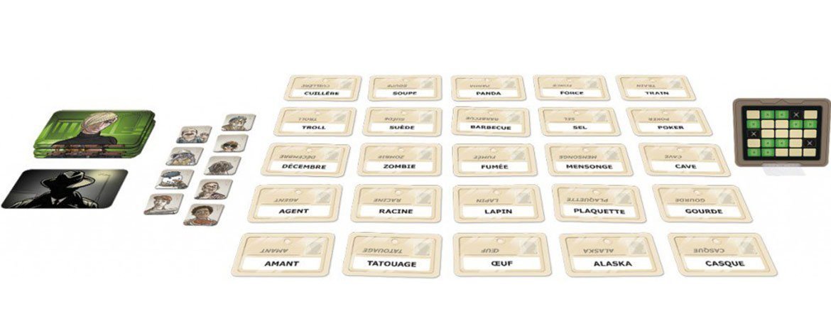 Code Names Duo jeu de société pour 2 joueurs