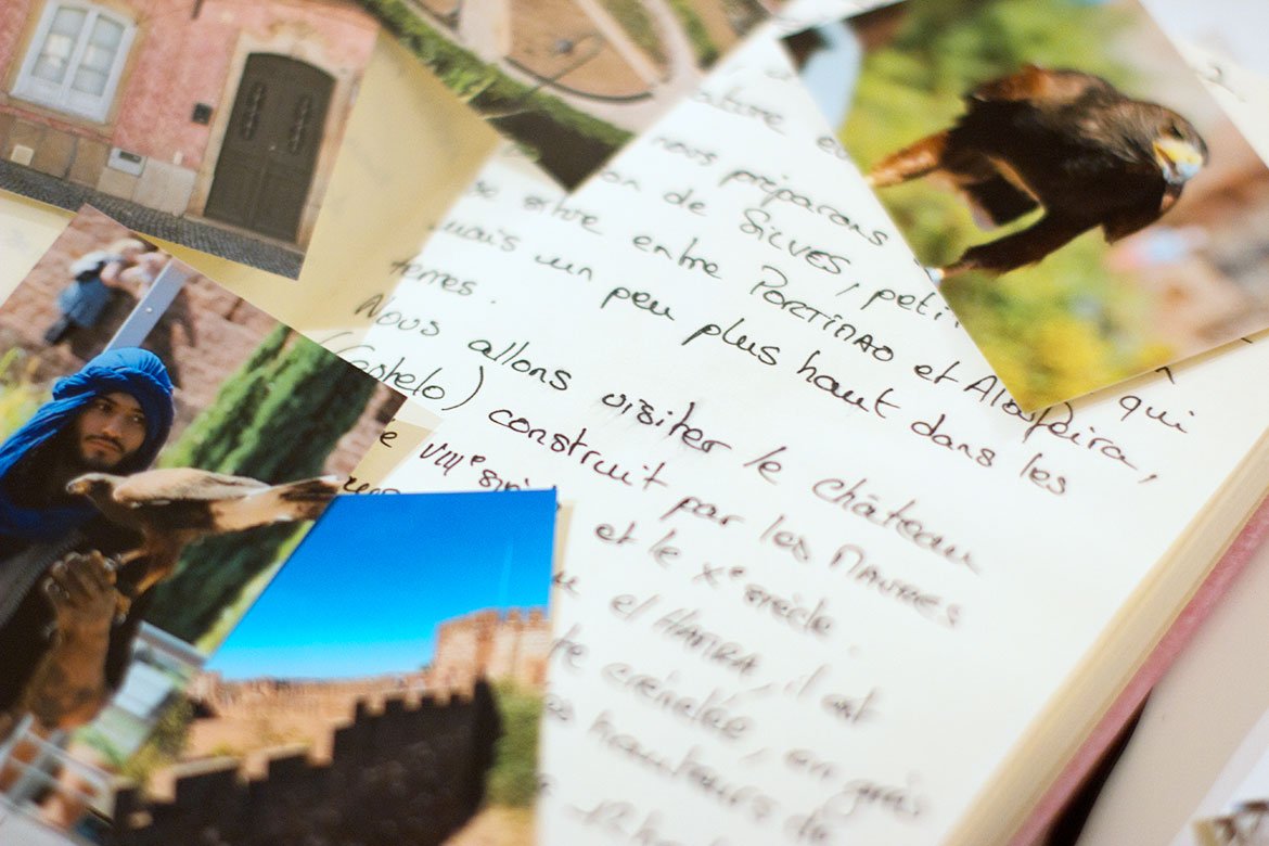 Carnet de voyage DIY texte et photos