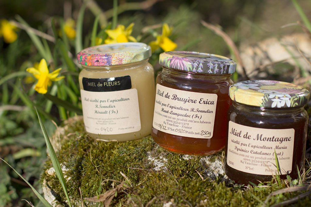 Abeille Box - 3 pots de miel