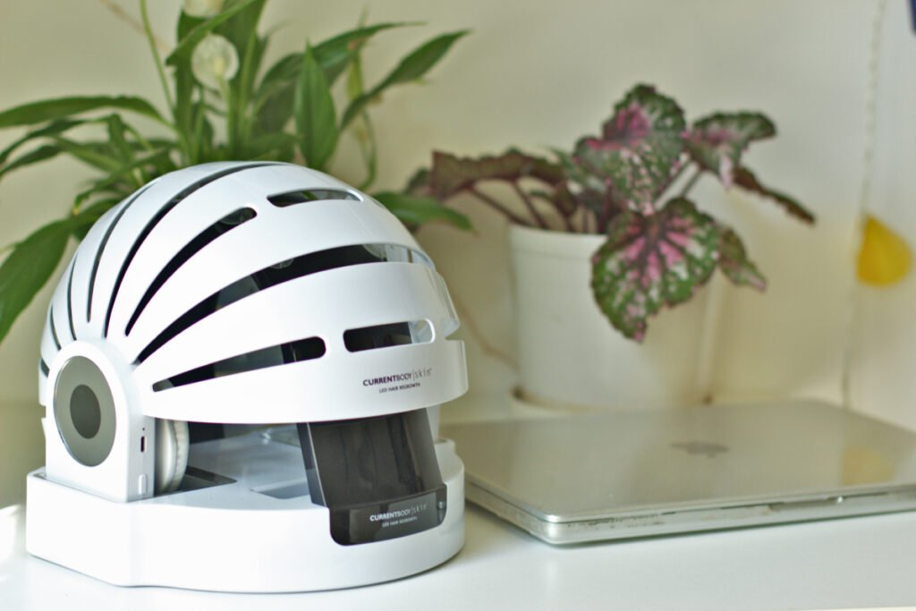 Test du casque LED CurrentBody contre la chute de cheveux